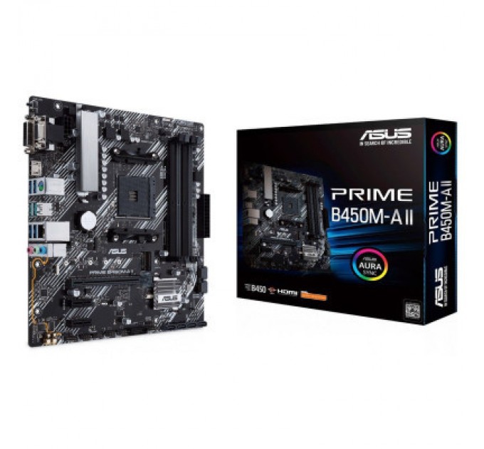 ASUS Материнська плата ASUS PRIME B450M-A II