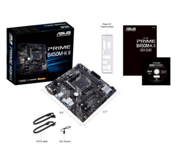 ASUS Материнська плата ASUS PRIME B450M-K II