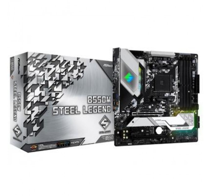 ASRock Материнська плата ASRock B550M STEEL LEGEND