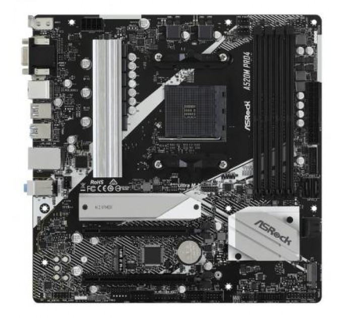 ASRock Материнська плата ASRock A520M PRO4