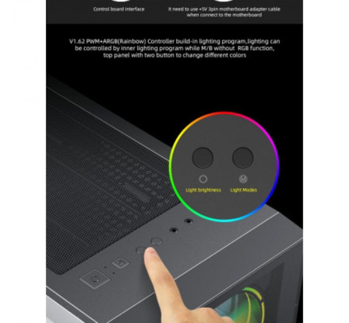 Gamemax Корпус Gamemax Aero Mini