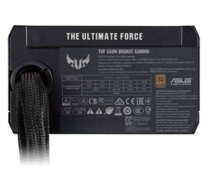 ASUS Блок живлення ASUS 550W (TUF-GAMING-550B)