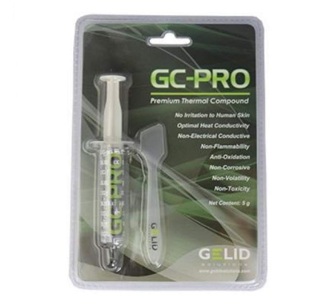 Gelid Solutions Термопаста Gelid Solutions GC-PRO 5g (TC-GC-PRO-A)