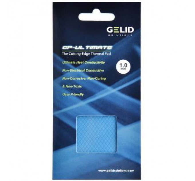 Gelid Solutions Термопрокладка Gelid Solutions GP-Ultimate 90x50x1.0 mm (TP-GP04-B)