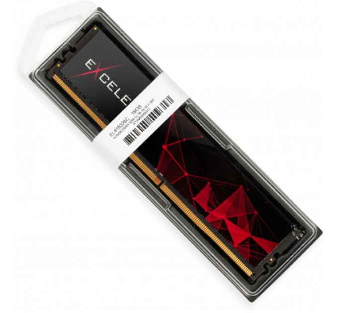 eXceleram Модуль пам'яті для комп'ютера DDR4 16GB 3200 MHz LOGO Series eXceleram (EL416326C)