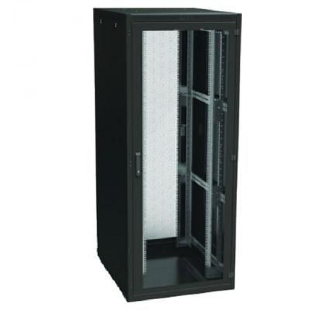 Conteg Шафа напольна Conteg 42U iSEVEN 19" 800x1000 RAL9005 (RI7-42-80/100-S2)