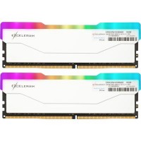 Модуль пам'яті для комп'ютера DDR4 16GB (2x8GB) 3600 MHz RGB X2 Series White eXceleram (ERX2W416369AD)