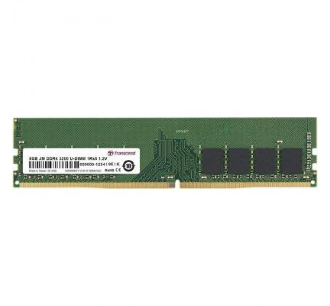 Transcend Модуль пам'яті для комп'ютера DDR4 8GB 3200 MHz Transcend (JM3200HLG-8G)