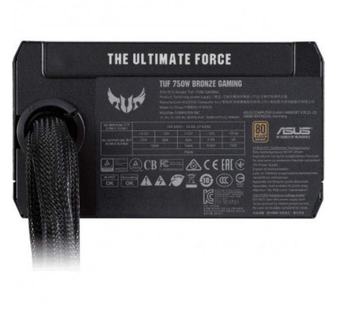 ASUS Блок живлення ASUS 750W (TUF-GAMING-750B)