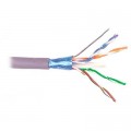 Kingda Кабель мережевий Kingda FTP 305м, cat 5e, CU, 4 pairs, 24AWG, LSZH, violet (KDFT8004-LSZH)