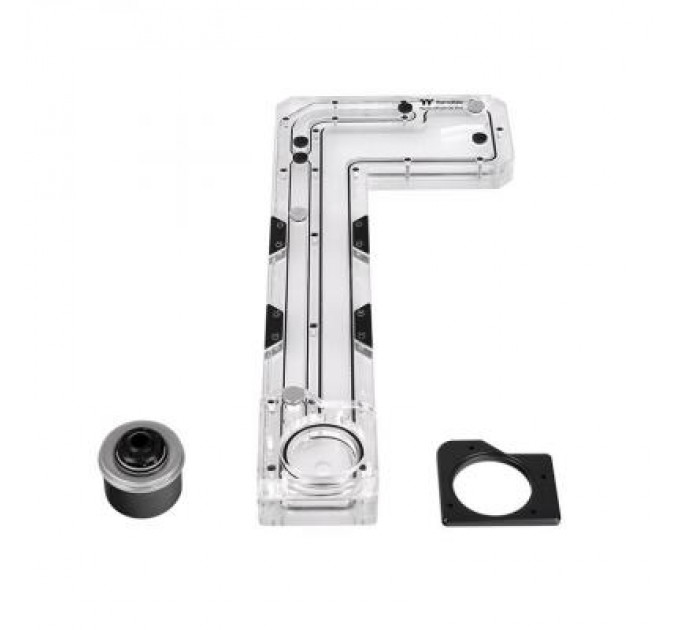 ThermalTake Резервуар для СРО ThermalTake Pacific Core P5 DP-D5 Plus acrylic+aluminum TT RGB (CL-W264-PL00SW-A)