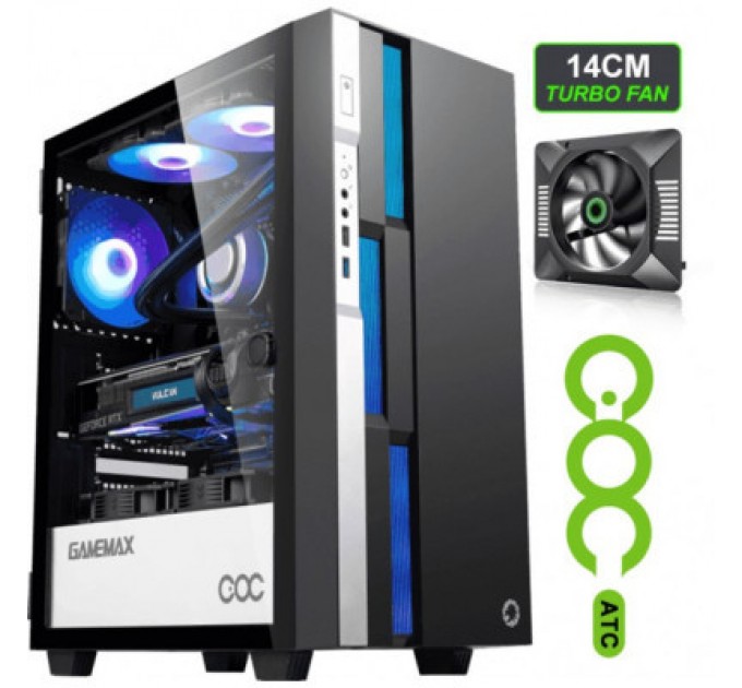 Gamemax Корпус Gamemax Brufen C3 BW