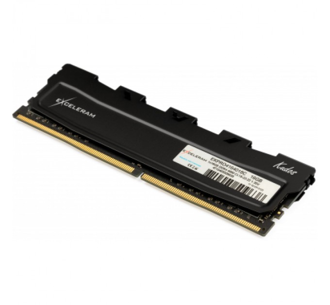 eXceleram Модуль пам'яті для комп'ютера DDR4 16GB 4000 MHz Black Kudos PRO eXceleram (EKPRO4164018C)