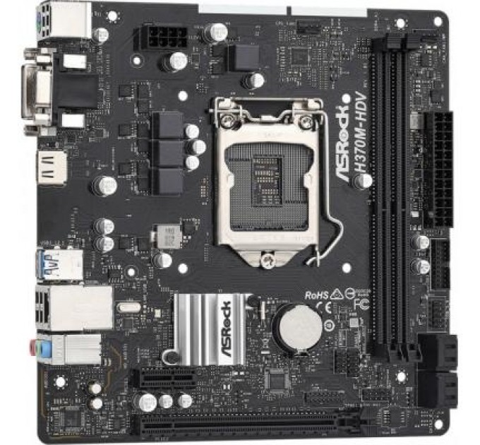 ASRock Материнська плата ASRock H370M-HDV