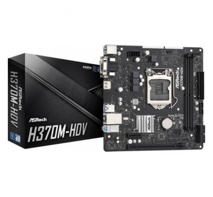 ASRock Материнська плата ASRock H370M-HDV