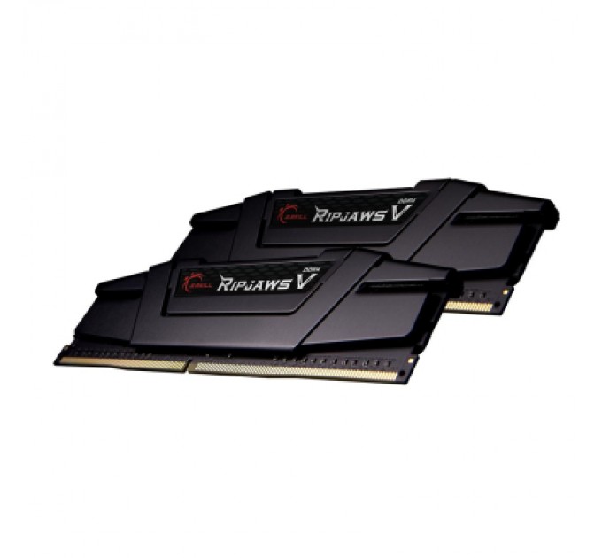G.Skill Модуль пам'яті для комп'ютера DDR4 64GB (2x32GB) 3600 MHz Ripjaws V G.Skill (F4-3600C18D-64GVK)