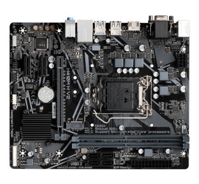 GIGABYTE Материнська плата GIGABYTE H410M H V2