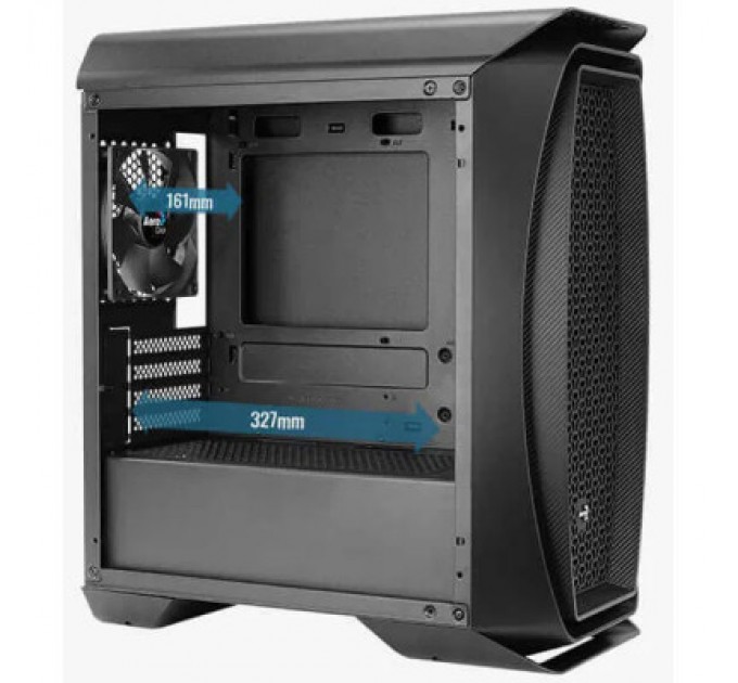 AeroCool Корпус AeroCool Aero One Mini Eclipse-G-BK-v1 Black