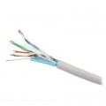 Kingda Кабель мережевий Kingda UTP 305м, cat 5e, CCA, 4 pairs, 24AWG, PVC, grey (KDUT8001-CCA)