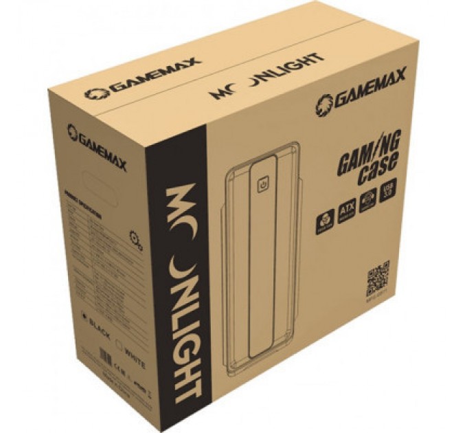 Gamemax Корпус Gamemax Moonlight FRGB-Black