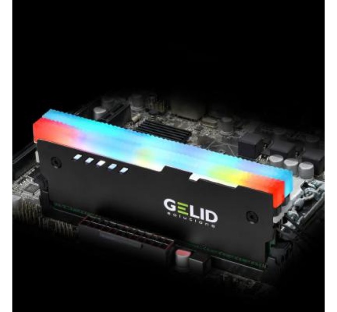 Gelid Solutions Охолодження для пам'яті Gelid Solutions Lumen RGB RAM Memory Cooling Black (GZ-RGB-01)