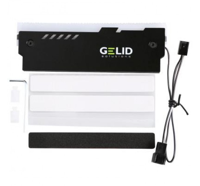 Gelid Solutions Охолодження для пам'яті Gelid Solutions Lumen RGB RAM Memory Cooling Black (GZ-RGB-01)