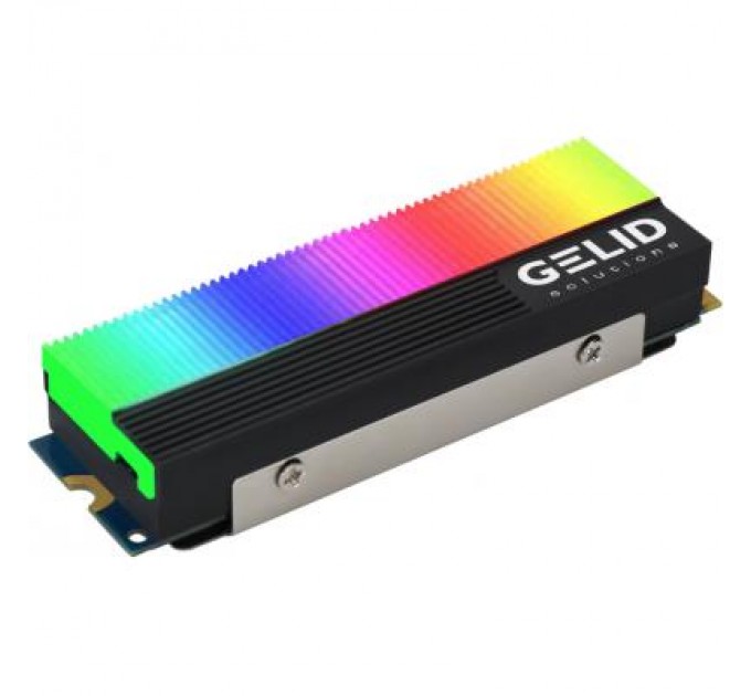 Gelid Solutions Радіатор охолодження Gelid Solutions GLINT ARGB M.2 2280 SSD (M2-RGB-01)