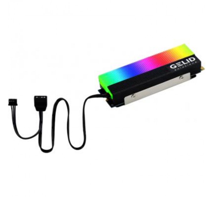 Gelid Solutions Радіатор охолодження Gelid Solutions GLINT ARGB M.2 2280 SSD (M2-RGB-01)