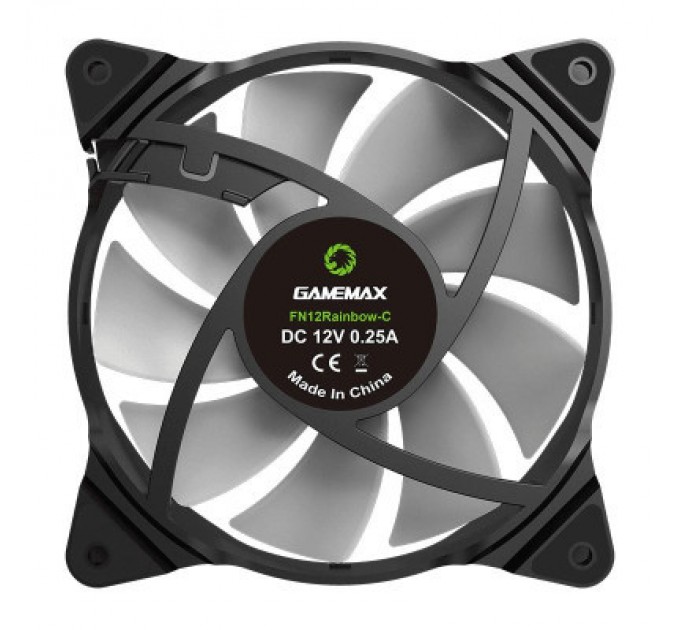 Gamemax Кулер до корпусу Gamemax FN-12Rainbow-C2