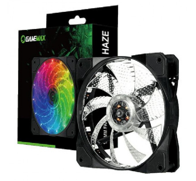 Gamemax Кулер до корпусу Gamemax FN-12Rainbow-M