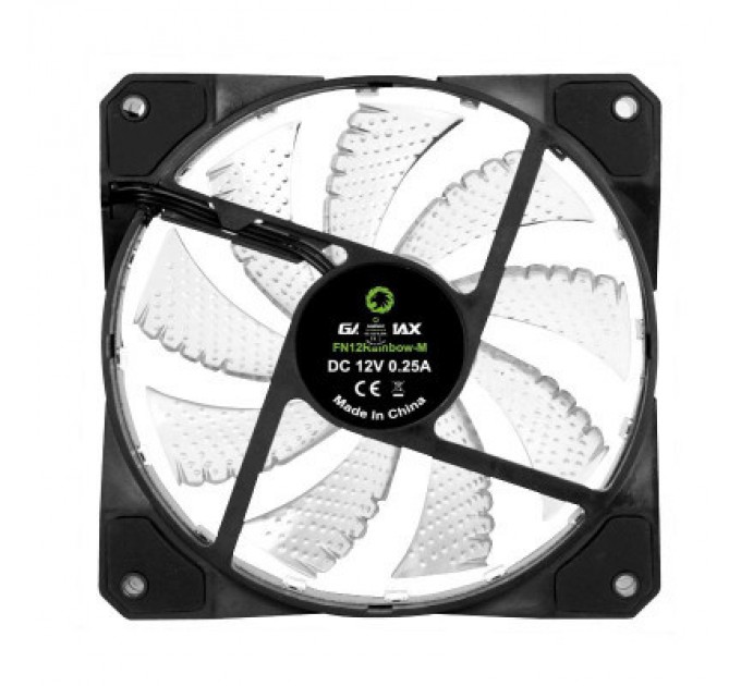 Gamemax Кулер до корпусу Gamemax FN-12Rainbow-M