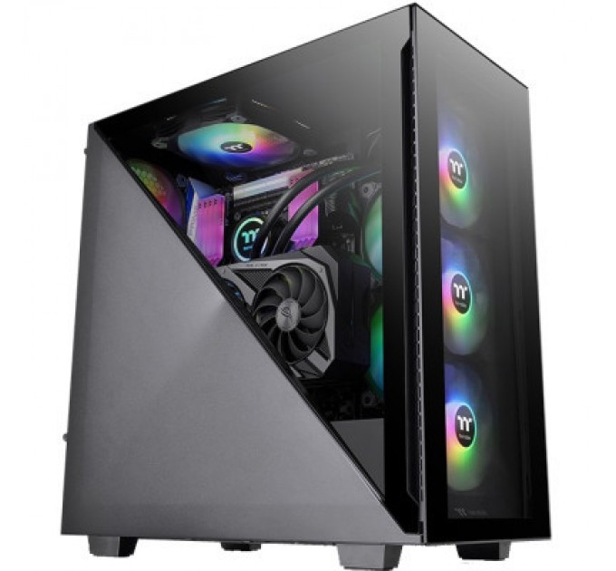 ThermalTake Корпус ThermalTake Divider 300 Black Window RGB (CA-1S2-00M1WN-01)