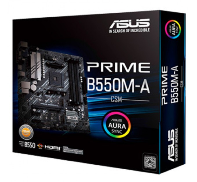 ASUS Материнська плата ASUS PRIME B550M-A/CSM
