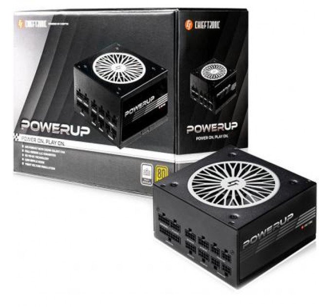 Chieftronic Блок живлення Chieftronic 650W PowerUP Gold (GPX-650FC)