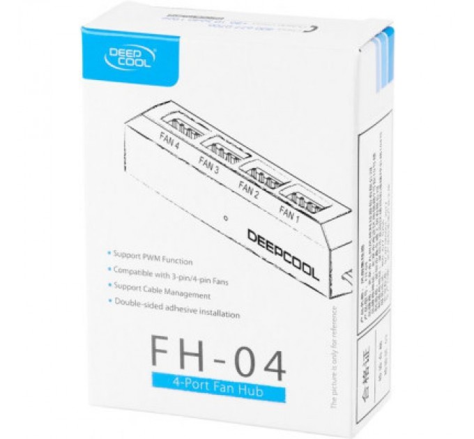 Deepcool Контроллер вентилятора Deepcool 4 Port Fun Hub (FH-04)