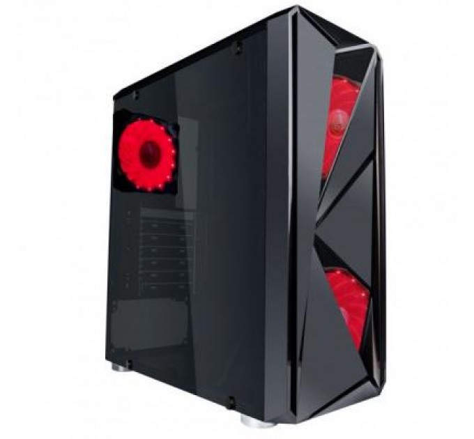 1stPlayer Корпус 1stPlayer F4-3A1-15LED RED