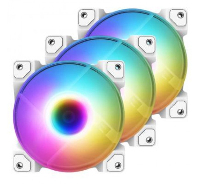 ID-Cooling Кулер до корпусу ID-Cooling DF-12025-ARGB-TRIO-SNOW