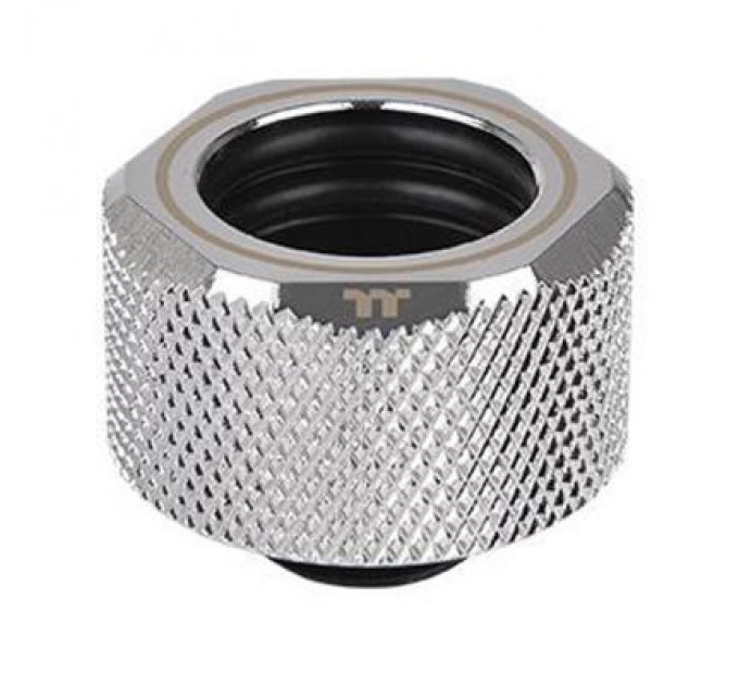 ThermalTake Фітинг для СРО ThermalTake Pacific C-Pro G1/4 PETG 16mm OD Compression - Chrome/DIY LCS (CL-W213-CU00SL-A)