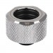 ThermalTake Фітинг для СРО ThermalTake Pacific C-Pro G1/4 PETG 16mm OD Compression - Chrome/DIY LCS (CL-W213-CU00SL-A)