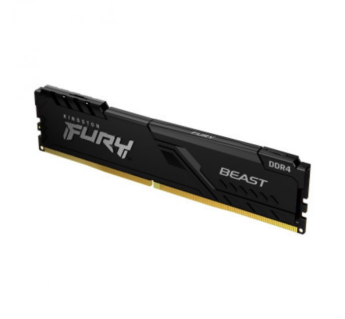Kingston Fury (ex.HyperX) Модуль пам'яті для комп'ютера DDR4 32GB 3600 MHz Fury Beast Black Kingston Fury (ex.HyperX) (KF436C18BB/32)