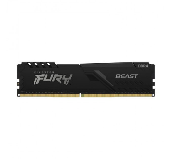 Kingston Fury (ex.HyperX) Модуль пам'яті для комп'ютера DDR4 64GB (2x32GB) 3600 MHz Fury Beast Black Kingston Fury (ex.HyperX) (KF436C18BBK2/64)