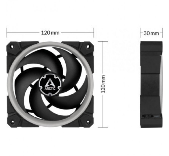 Arctic Кулер до корпусу Arctic P120 A-RGB 3x120mm ARGB (ACFAN00156A)