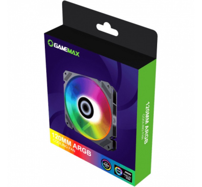 Gamemax Кулер до корпусу Gamemax FN-12Rainbow-C9