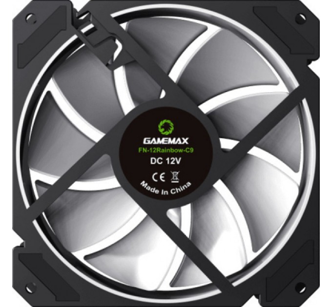 Gamemax Кулер до корпусу Gamemax FN-12Rainbow-C9