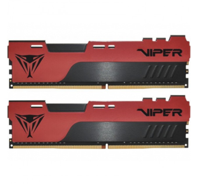 Patriot Модуль пам'яті для комп'ютера DDR4 32GB (2x16GB) 3200 MHz Viper Elite II Red Patriot (PVE2432G320C8K)