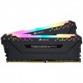 Corsair Модуль пам'яті для комп'ютера DDR4 16GB (2x8GB) 3600 MHz Vengeance RGB Pro Black Corsair (CMW16GX4M2D3600C18)