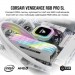 Corsair Модуль пам'яті для комп'ютера DDR4 16GB (2x8GGB) 3600 MHz Vengeance RGB Pro SL White Corsair (CMH16GX4M2D3600C18W)
