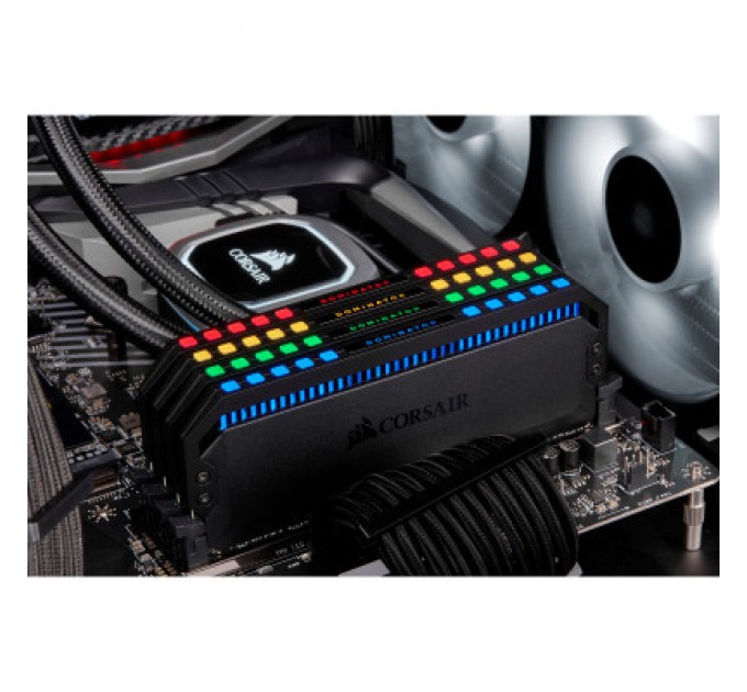 Corsair Модуль пам'яті для комп'ютера DDR4 64GB (2x32GB) 3200 MHz Vengeance LPX Black Corsair (CMK64GX4M2E3200C16)