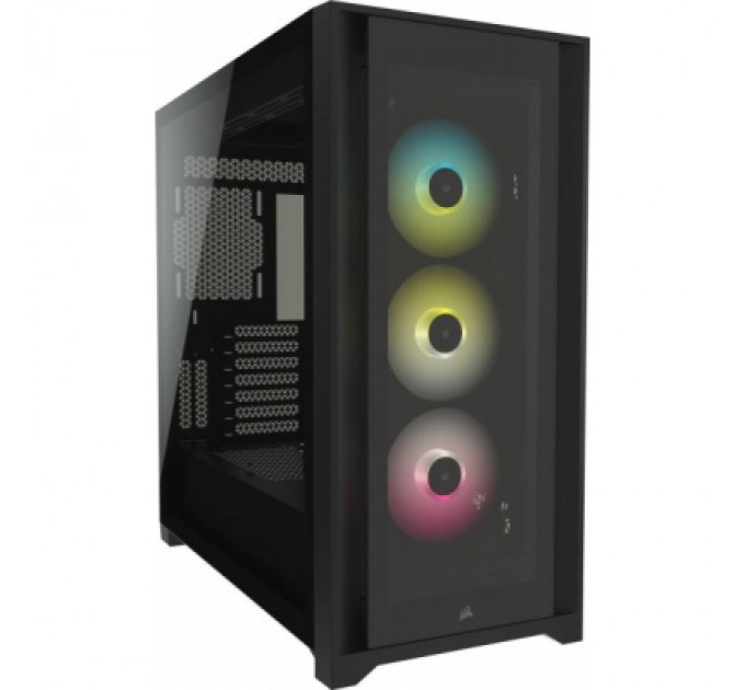 Corsair Корпус Corsair iCUE 5000X RGB Tempered Glass Black (CC-9011212-WW)