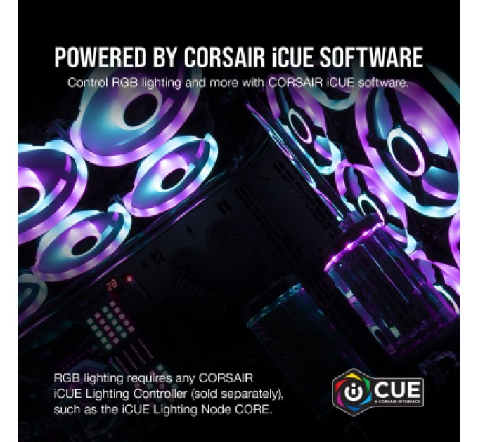 Corsair Кулер до корпусу Corsair iCUE QL140 RGB (CO-9050105-WW)